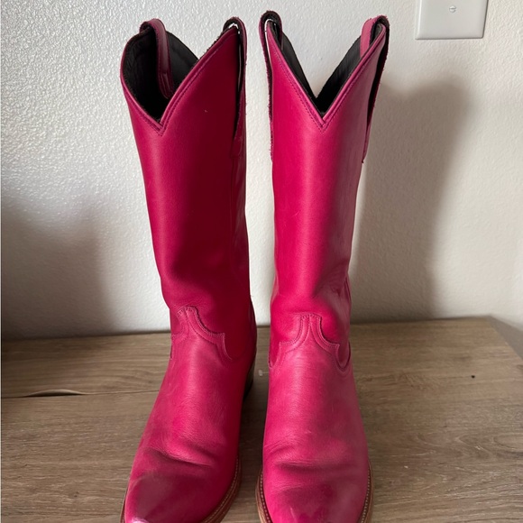 Lane Boots Emma Jane Hot Pink - Picture 5 of 7